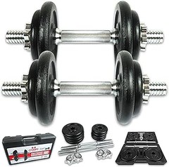 Comparativa de las mejores mancuernas con maletín para entrenar en casa