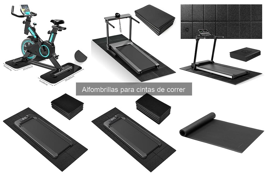 Alfombrillas para cintas de correr: beneficios y funcionalidades
