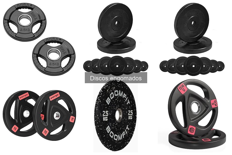 Cómo elegir discos engomados para tu home gym compacto