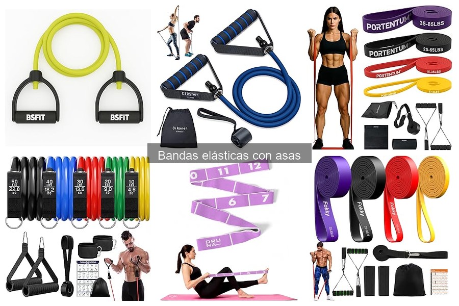 Cómo usar bandas elásticas con asas para entrenamiento efectivo