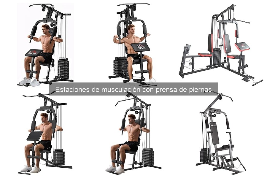 Comparativa de Estaciones de Musculación con Prensa de Piernas