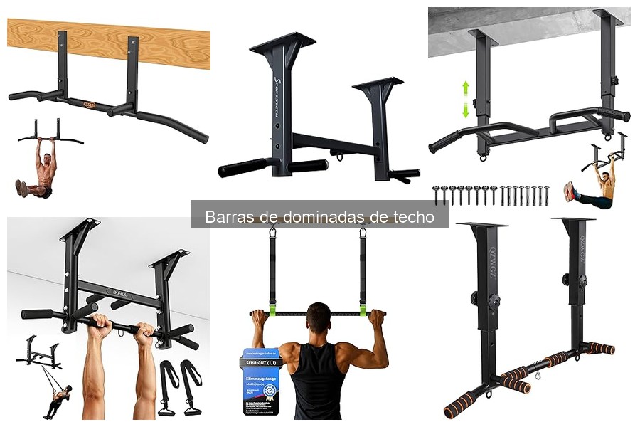 Comparativa de las Mejores Barras de Dominadas de Techo 2026