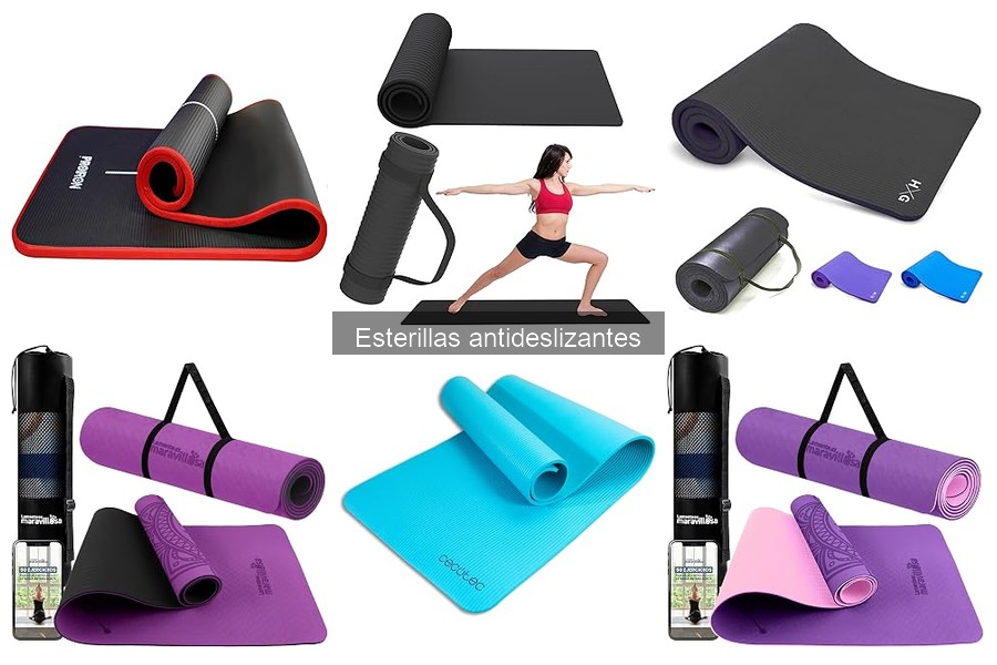 Comparativa de las Mejores Esterillas Antideslizantes para Home Gym