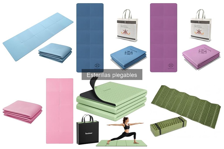 Comparativa de las Mejores Esterillas Plegables para Home Gym