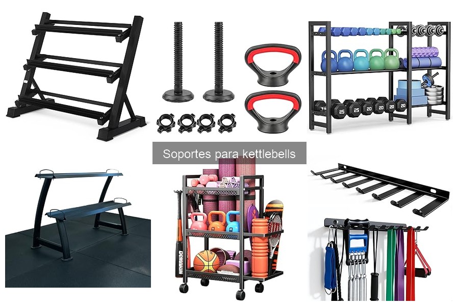Comparativa de los mejores soportes para kettlebells 2023