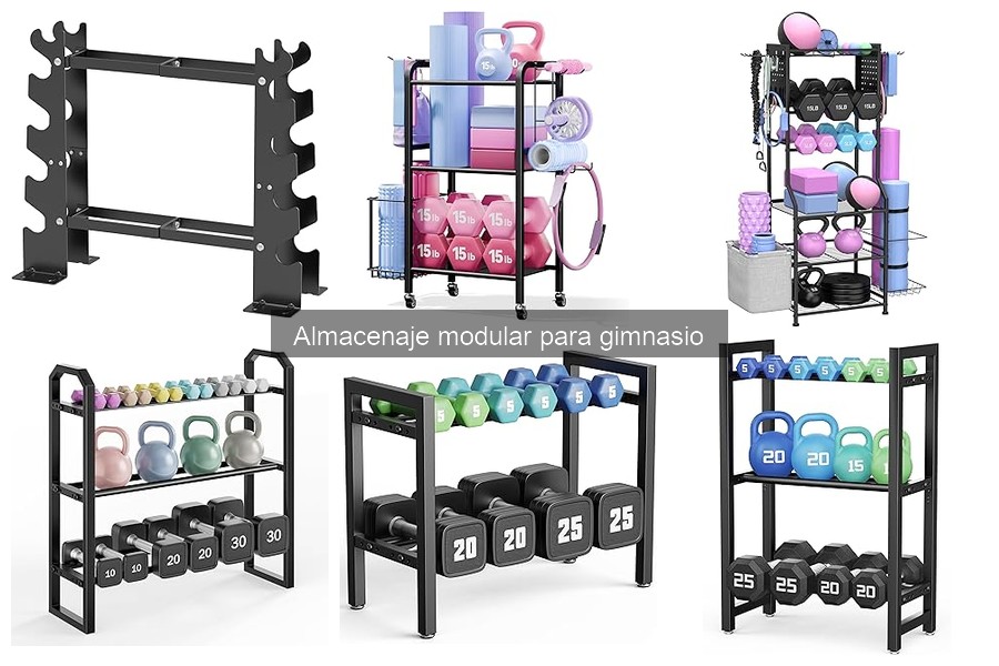 Comparativa de mejores marcas de almacenaje modular para gimnasio