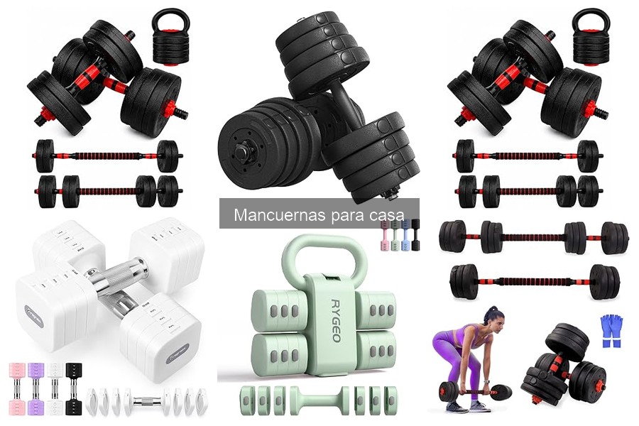 Comparativa: Mancuernas Ajustables vs Fijas para Entrenar en Casa
