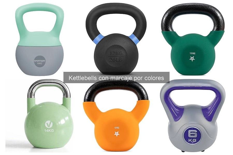 Kettlebells con Marcaje por Colores: Beneficios y Características