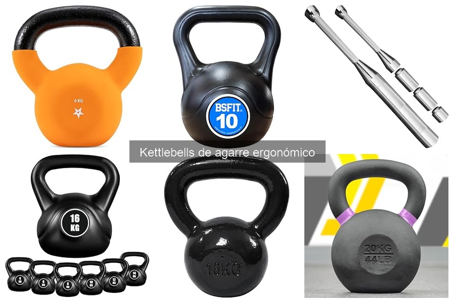 Kettlebells de Agarre Ergonómico: Ventajas y Características