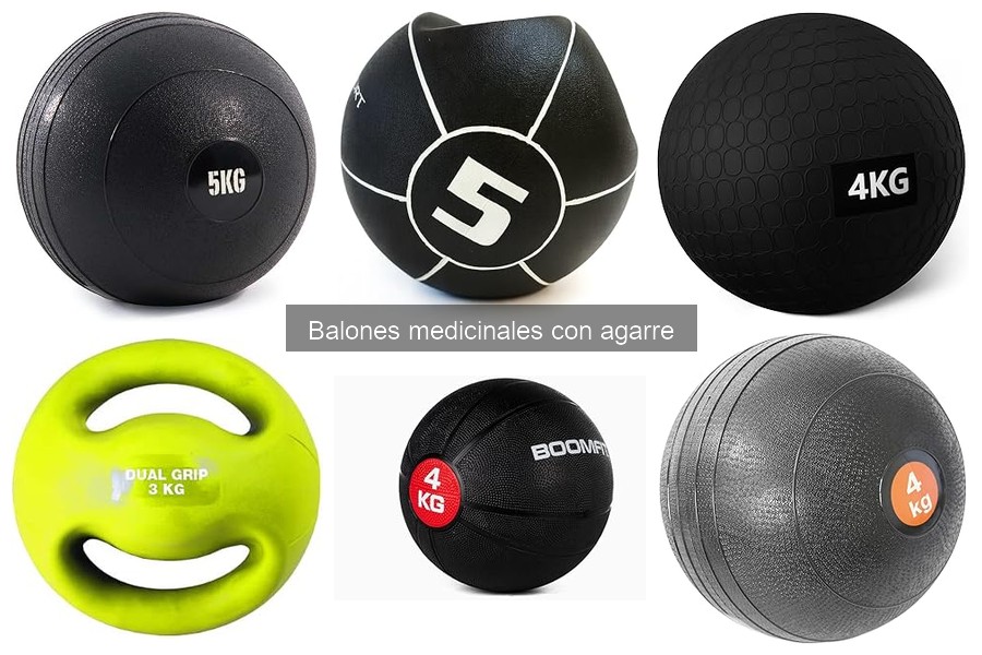 Mejores balones medicinales con agarre para principiantes