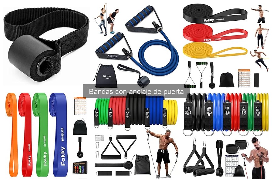 Mejores Bandas con Anclaje de Puerta para Entrenamientos en Casa
