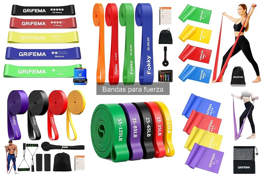 Mejores bandas de resistencia para entrenamiento funcional 2026