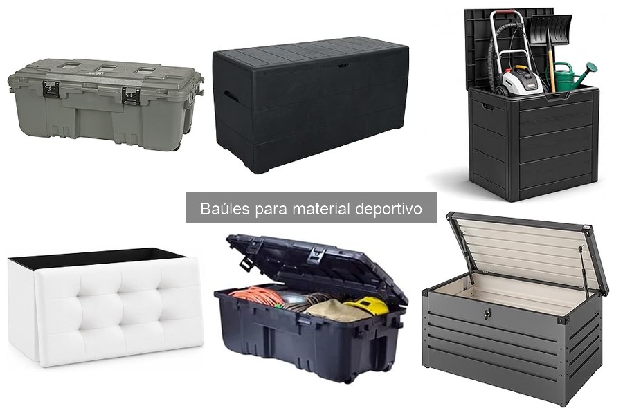 Mejores baúles para material deportivo en 2023: comparativa