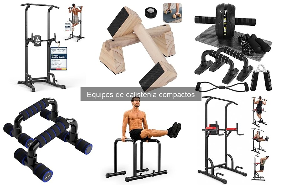 Mejores equipos de calistenia compactos para principiantes 2026