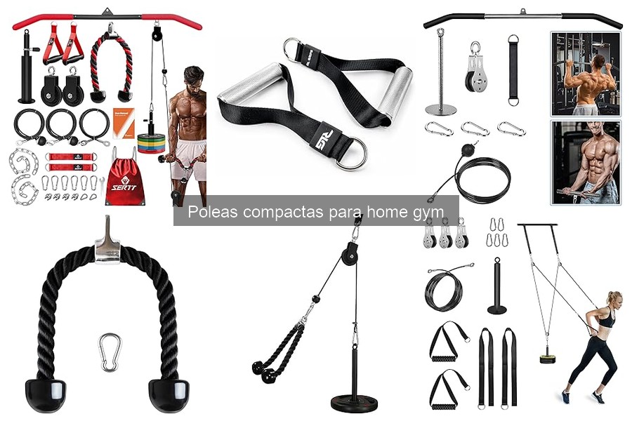 Mejores poleas compactas para entrenamiento funcional en casa