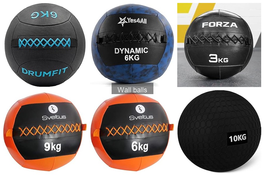 Mejores wall balls para principiantes en home gyms compactos