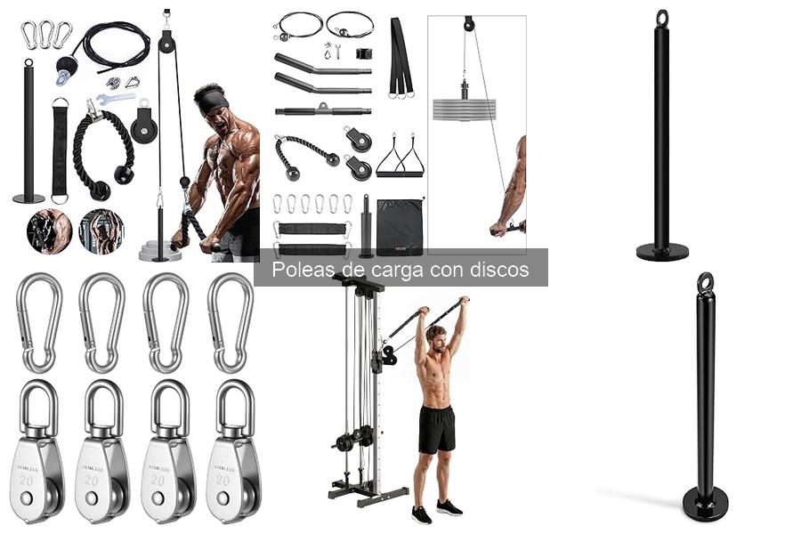 Poleas de carga con discos: ¿Qué son y sus beneficios?