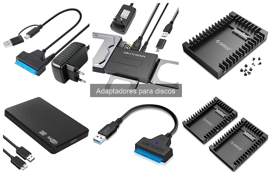 Problemas comunes con adaptadores para discos y soluciones