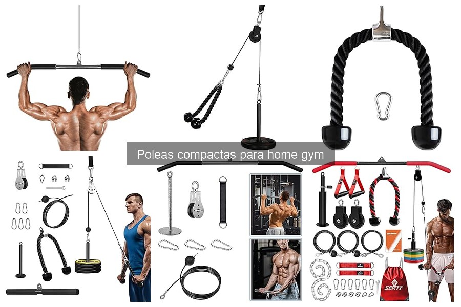 ¿Qué es una polea compacta para home gym? Beneficios y características
