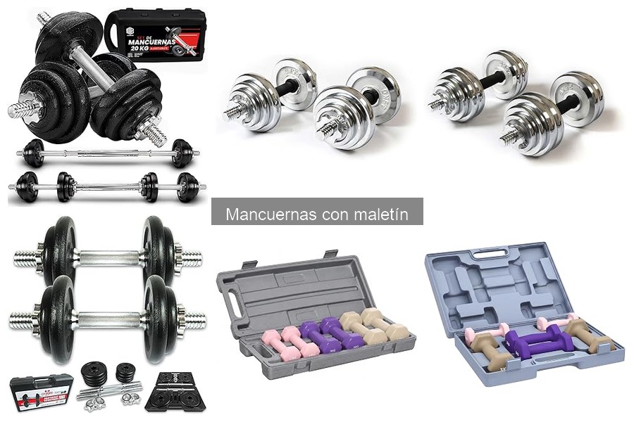 ¿Qué son las mancuernas con maletín y sus beneficios?