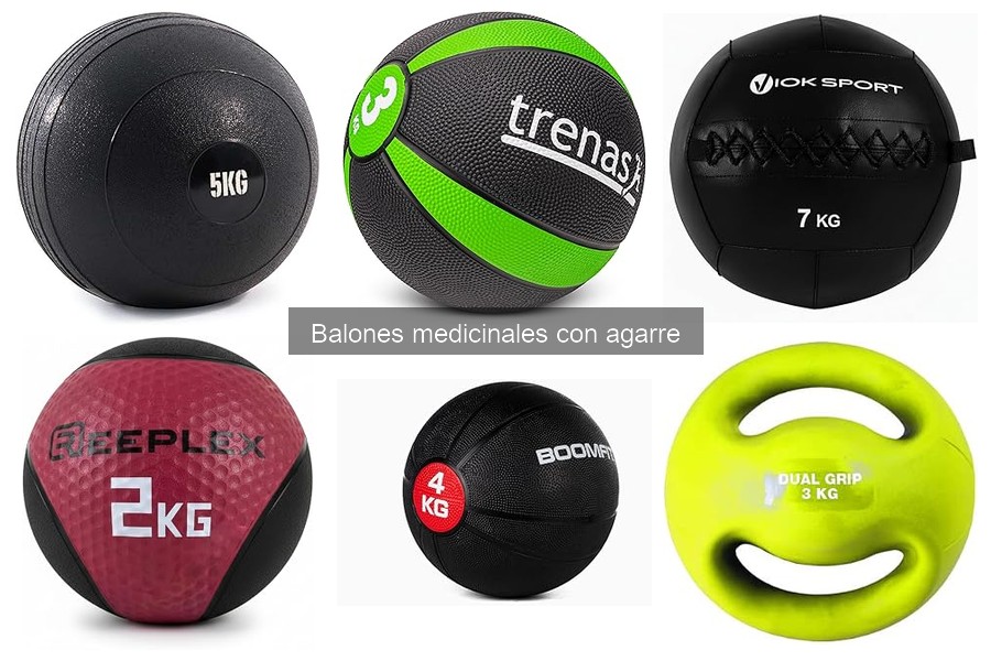 ¿Qué son los balones medicinales con agarre y sus beneficios?