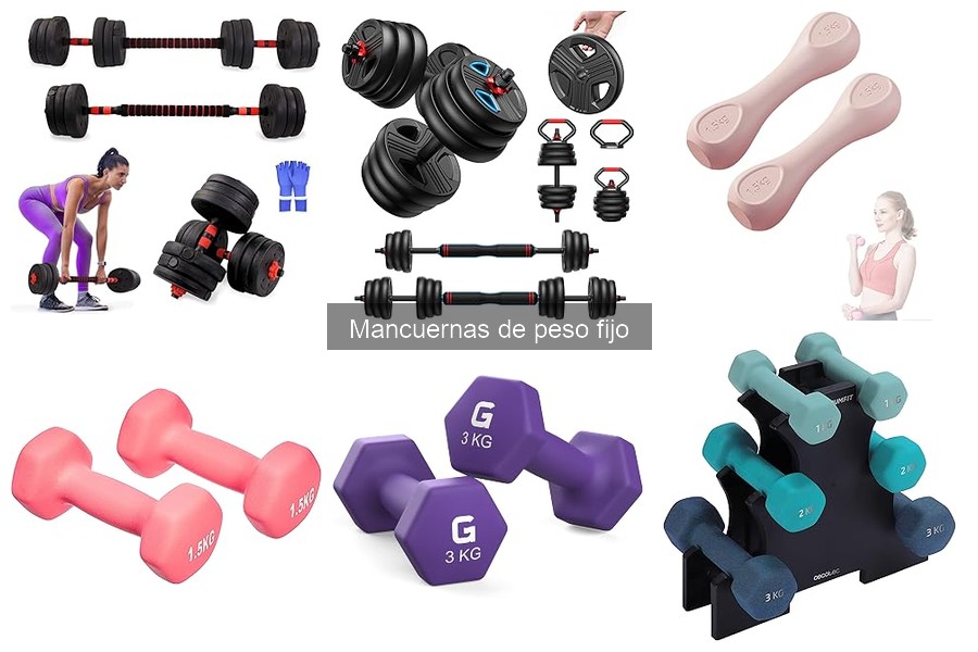 Ventajas de usar mancuernas de peso fijo para entrenar