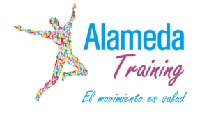 Alameda Training El movimiento es salud Logo